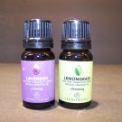 AQUABLEU ESSENTIAL OILS 10ML LEMONGRASS & LAVENDER 100% PURE THERAPUETIC GRADE AQUABLEU ESSENTIAL OILS 10ML LEMONGRASS & LAVENDER 100% PURE THERAPUETIC GRADE