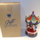 Avon Gifts Santa's Caroling Carousel Christmas Decor 1995
