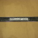 1968 Dodge Coronet 500 Interior Door Panel Emblem #2861184 1968 Dodge Coronet 500 Interior Door Panel Emblem #2861184