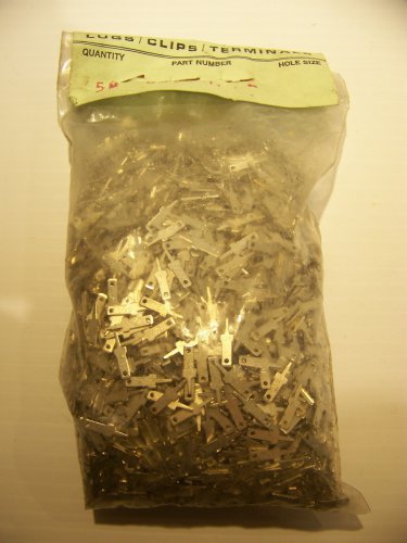 ZIERICK 835 QUICK CONNECT TERMINAL 0.187" MALE PC MOUNT TAB 5000 COUNT