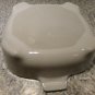 Corning Blue Heartbeat / Radio Wave Brown 'N Sear Microwave Casserole & 4-B Lid