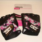 RIMSPORTS WOMENS CAMOUFLAGE PINK WEIGHTLIFTING WORKOUT GLOVES LARGE NEW