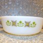 Anchor Hocking Fire King Meadow Green 1 1/2 qt Round Casserole 437