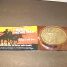 MARLBORO LONGHORN BUCKLE SOLID BRASS BELT BUCKLE NEW IN PACKAGE 1980's MARLBORO LONGHORN BUCKLE SOLID BRASS BELT BUCKLE NEW IN PACKAGE 1980's