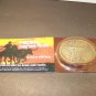 MARLBORO LONGHORN BUCKLE SOLID BRASS BELT BUCKLE NEW IN PACKAGE 1980's
