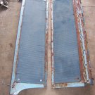 1968 DODGE CORONET STATION WAGON REAR CARGO AREA METAL COVERS / DOORS OEM