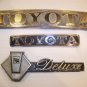 TOYOTA DELUXE EMBLEMS OEM MIXED LOT