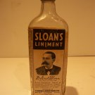 VINTAGE SLOANS LINIMENT GLASS BOTTLE W/ METAL SCREW TOP LID 6 OZ. VINTAGE SLOANS LINIMENT GLASS BOTTLE W/ METAL SCREW TOP LID 6 OZ.