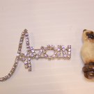 VINTAGE AVON LAPEL PINS BLING & CERAMIC SIAMESE CAT VINTAGE AVON LAPEL PINS BLING & CERAMIC SIAMESE CAT