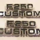 1977 FORD F250 CUSTOM TRUCK EMBLEMS OEM RANGER #D7TB-16702 FWG 1977 FORD F250 CUSTOM TRUCK EMBLEMS OEM RANGER #D7TB-16702 FWG
