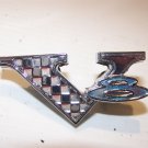 1965 Plymouth Barracuda V8 EMBLEM OEM #2578630 Satellite Fury Belvedere 1965 Plymouth Barracuda V8 EMBLEM OEM #2578630 Satellite Fury Belvedere
