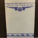 Watch the Fords Go By Model T Sales Brochure Watch the Fords Go By Model T Sales Brochure