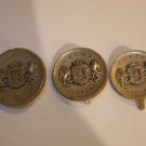 1974 - 1979 CHRYSLER CORDOBA EMBLEMS (3) OEM #3811467 3811468 75 1976 1977 1978 1974 - 1979 CHRYSLER CORDOBA EMBLEMS (3) OEM #3811467 3811468 75 1976 1977 1978