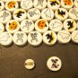 Ceramic Halloween Themed Beads for Keychains Bracelets Crafting