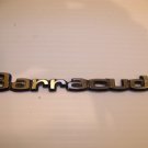 1971 72 73 74 PLYMOUTH BARRACUDA SELF ADHESIVE / STICK ON EMBLEM OEM #3506416 1971 72 73 74 PLYMOUTH BARRACUDA SELF ADHESIVE / STICK ON EMBLEM OEM #3506416