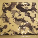 CAMOUFLAGE UNISEX NECK GAITER MASK INFINITY SCARF BALACLAVA GRAY WHITE
