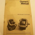 CHELSEA SIDE MOUNTED P.T.O. 6 & 8 BOLT OWNER'S MANUAL INSTALLATION & SHIFTING CHELSEA SIDE MOUNTED P.T.O. 6 & 8 BOLT OWNER'S MANUAL INSTALLATION & SHIFTING