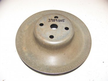 1969 70 71 72 CHEVROLET CAMARO NOVA CHEVELLE SINGLE GROOVE WATER PUMP PULLEY
