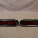 1971 CHRYSLER NEWPORT RED REAR MARKER TURN SIGNAL ASSY 300 - PAIR, COMPLETE, OEM 1971 CHRYSLER NEWPORT RED REAR MARKER TURN SIGNAL ASSY 300 - PAIR, COMPLETE, OEM