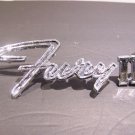 1965 Plymouth Fury III Fender Emblems OEM Pair 2526192 2524226 1965 Plymouth Fury III Fender Emblems OEM Pair 2526192 2524226