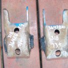 1973 1974 DODGE DART PLYMOUTH SATELLITE DUSTER 318 MOTOR MOUNTS OEM #3642810