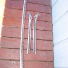 1965 CHRYSLER NEW YORKER 2D HT REAR WINDOW TRIM OEM 3 PCS TWO DOOR HARD TOP