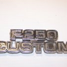 1977 1978 1979 FORD F250 CUSTOM EMBLEM OEM #D7TB-16702-F 1977 1978 1979 FORD F250 CUSTOM EMBLEM OEM #D7TB-16702-F