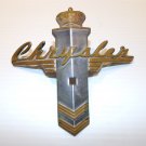 1941 Chrysler Front Emblem - Above Grill New Yorker Windsor Imperial 1941 Chrysler Front Emblem - Above Grill New Yorker Windsor Imperial
