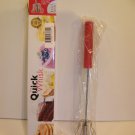 The Quick Whisk - NIB 14" Push & Mix Froth Lattes Pancake Mix Beat Eggs CORDLESS The Quick Whisk - NIB 14" Push & Mix Froth Lattes Pancake Mix Beat Eggs CORDLESS