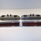 1970 1971 Dodge Dart Red Rear Side Marker Lights OEM Pair 3403688 3403689 1970 1971 Dodge Dart Red Rear Side Marker Lights OEM Pair 3403688 3403689
