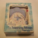 LuliJoy Teething Mitten Set of 2 – Baby Glove Teether Adjustable Strap & Bib LuliJoy Teething Mitten Set of 2 – Baby Glove Teether Adjustable Strap & Bib