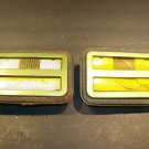 1971 DODGE CHARGER SUPERBEE AMBER FRONT TURN SIGNAL MARKER LIGHTS OEM