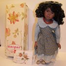 UNIQUE COLLECTION PORCELAIN DOLL - LOUISE 1 OF 5000 UNIQUE COLLECTION PORCELAIN DOLL - LOUISE 1 OF 5000