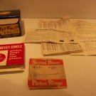 PERFECT CIRCLE PISTON RINGS (1) SINGLE SC80196STD TF10U NOS DANA PARTS CO 1968