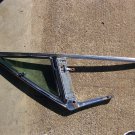 1966 CHRYSLER NEW YORKER 4D LH FRONT WING WIND WINDOW W/ FRAME