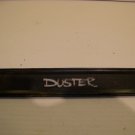 1970 1971 1972 PLYMOUTH DUSTER DOOR PANEL EMBLEM #3499375 OEM 1970 1971 1972 PLYMOUTH DUSTER DOOR PANEL EMBLEM #3499375 OEM