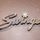 1970 - 1975 DODGE DART SWINGER EMBLEM OEM #3446102 1971 1972 1973 1974 1970 - 1975 DODGE DART SWINGER EMBLEM OEM #3446102 1971 1972 1973 1974
