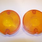 1963 64 PLYMOUTH VALIANT AMBER TURN SIGNAL LENSES OEM #2424475 1963 64 PLYMOUTH VALIANT AMBER TURN SIGNAL LENSES OEM #2424475