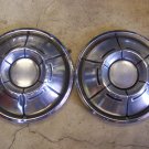 1970 71 DODGE CHARGER HUBCAPS WHEEL COVERS 14" (2) CORONET CHALLENGER 1970 71 DODGE CHARGER HUBCAPS WHEEL COVERS 14" (2) CORONET CHALLENGER