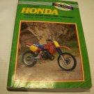 HONDA CR250-500R PRO-LINK 1981 - 1987 SERVICE REPAIR MAINTENANCE CLYMER HONDA CR250-500R PRO-LINK 1981 - 1987 SERVICE REPAIR MAINTENANCE CLYMER