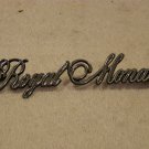1976 DODGE ROYAL MONACO HEADLIGHT DOOR EMBLEM #3811508 NICE OEM 1976 DODGE ROYAL MONACO HEADLIGHT DOOR EMBLEM #3811508 NICE OEM