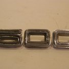 1968 DODGE CORONET 500 QUARTER PANEL EMBLEMS OEM