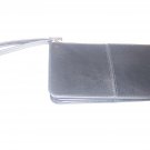 FERRISA Women's Leather Wristlet Purse Smartphone Wallet Clutch + card holder