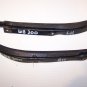 1968 CHRYSLER 300 KICK PANEL TOP DASH EDGE TRIM OEM #2571842 & 2571843