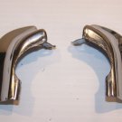 1952 DESOTO FRONT WINDSHIELD CORNER TRIM PAIR OEM FIREDOME FIREFLIGHT SPORTSMAN