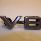 1966 67 68 69 70 DODGE PLYMOUTH V-8 EMBLEM OEM #2579748 CHALLENGER CORONET 1966 67 68 69 70 DODGE PLYMOUTH V-8 EMBLEM OEM #2579748 CHALLENGER CORONET