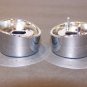 1966 CHRYSLER NEWPORT HEADLIGHT & WIPER SWITCH BEZELS OEM NEW YORKER 300