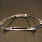 1962 CHRYSLER IMPERIAL STEERING WHEEL CENTER TRIM #2200588 CROWN COUPE LEBARON