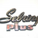 1971 1972 PLYMOUTH SATELLITE SEBRING PLUS EMBLEM OEM #3612863 71 72 1971 1972 PLYMOUTH SATELLITE SEBRING PLUS EMBLEM OEM #3612863 71 72