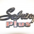 1971 1972 PLYMOUTH SATELLITE SEBRING PLUS EMBLEM OEM #3612863 1971 1972 PLYMOUTH SATELLITE SEBRING PLUS EMBLEM OEM #3612863